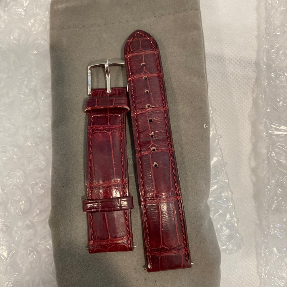 Michele 18mm Alligator Watch Strap